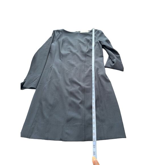 MM Lafleur The Novara Sheath Dress Navy Career Office Work Business Size 8 - Picture 13 of 13